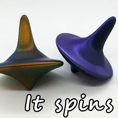 Con quay Spinning Toy in 3D: Hướng dẫn in và giải trí độc đáo