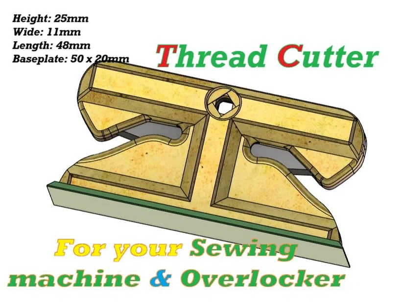 Dao cắt chỉ cho máy may (Thread cutter for Sewing Machines) - Image 1