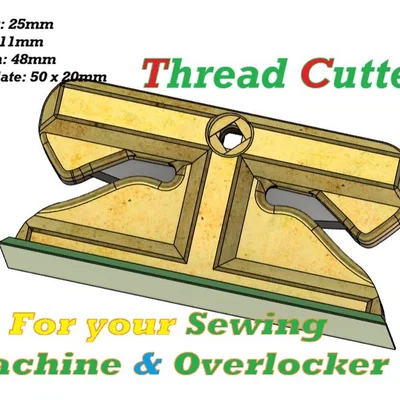 Dao cắt chỉ cho máy may (Thread cutter for Sewing Machines)