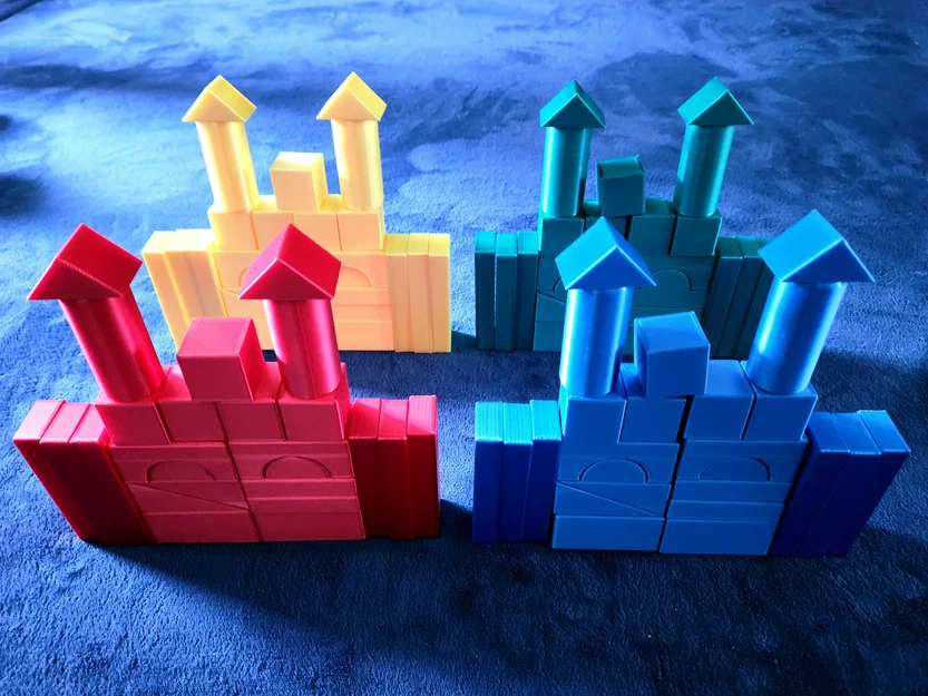 Bộ Khối Xếp Hình Cho Bé (Building Blocks for Kids) - Image 1