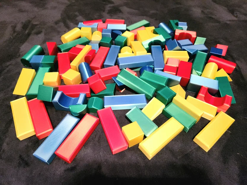 Bộ Khối Xếp Hình Cho Bé (Building Blocks for Kids) - Image 2