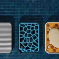 Khay Đựng Xà Phòng 3D Đa Dạng Họa Tiết (Voronoi, Hexagon, Lines) - Thumbnail 3
