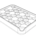 Khay Đựng Xà Phòng 3D Đa Dạng Họa Tiết (Voronoi, Hexagon, Lines) - Thumbnail 6