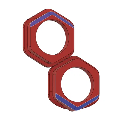 Nút Voron Skirt Buttons (Insert lục giác cho switch 16mm)