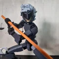 Đầu mô hình Raiden tùy chỉnh cho DUMMY 13 - Phụ kiện in 3D cực ngầu - Thumbnail 3