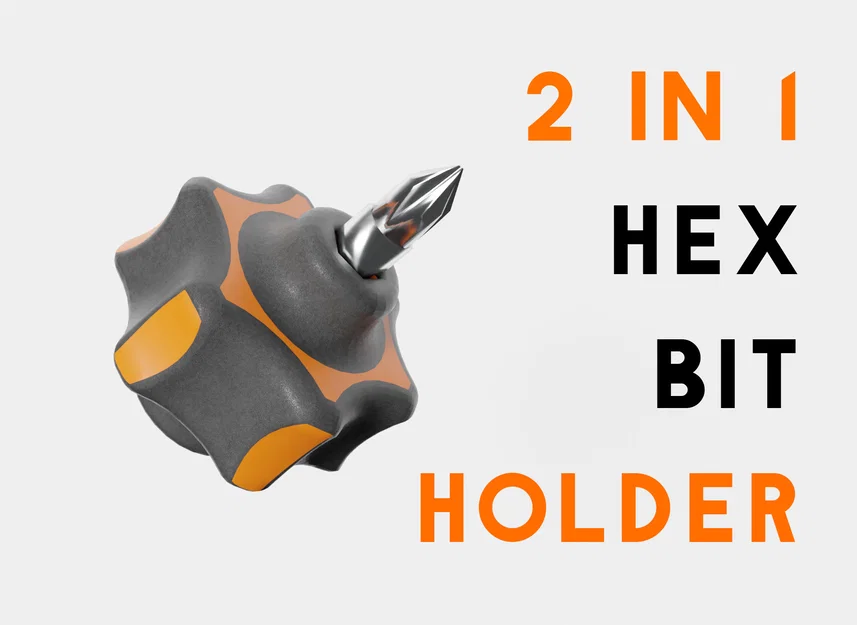 Hex Bit Handle – Tay cầm giữ hex bit 2 trong 1 - Image 1