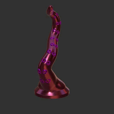 Móc treo tường hình xúc tu (Tentacle wall hook)