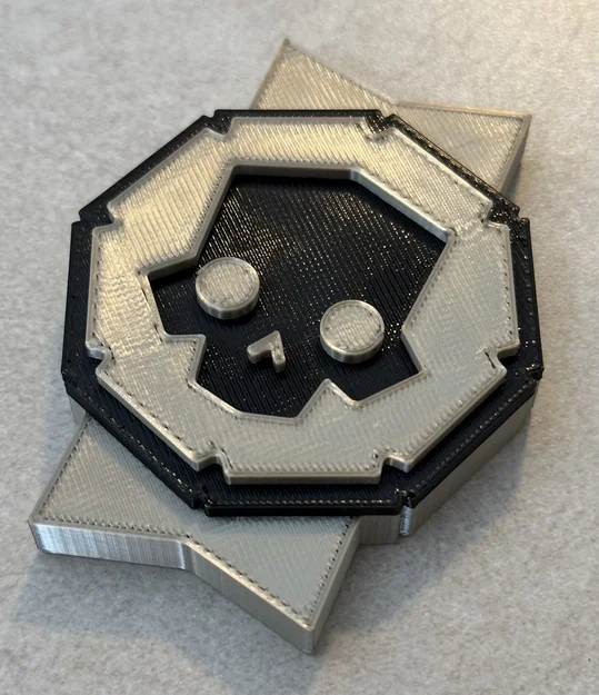Mô hình huy chương Helldivers 2 (Helldivers Medal Medallion) in 3D - Image 1