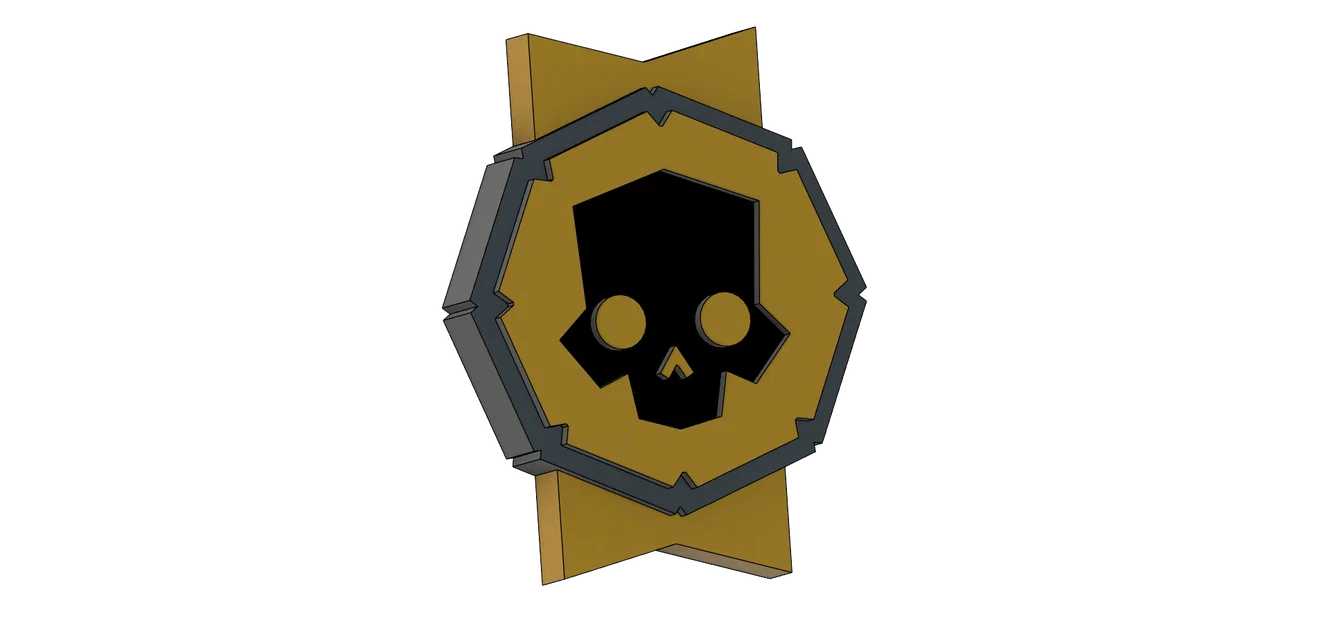 Mô hình huy chương Helldivers 2 (Helldivers Medal Medallion) in 3D - Image 2