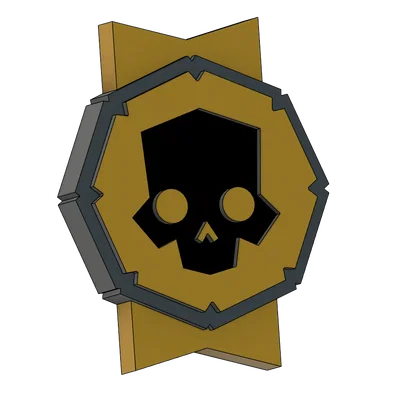Mô hình huy chương Helldivers 2 (Helldivers Medal Medallion) in 3D