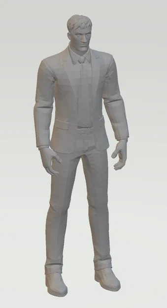 Mô hình 3D Agent Jones trong Fortnite - File in 3D sắc nét - Image 1