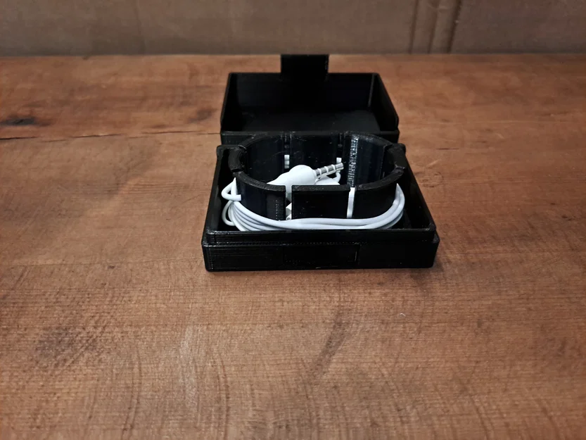 Hộp Đựng Tai Nghe Có Bản Lề In 3D Tiện Lợi (Hinged Earphone Box) - Image 2