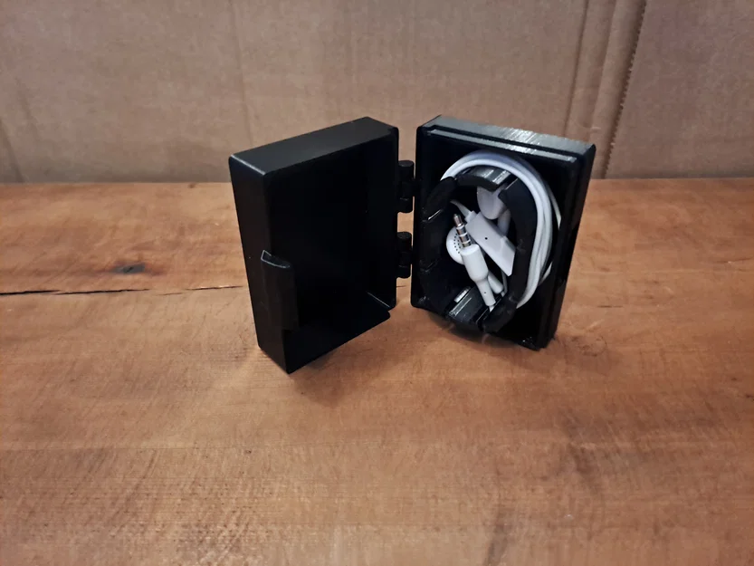 Hộp Đựng Tai Nghe Có Bản Lề In 3D Tiện Lợi (Hinged Earphone Box) - Image 3
