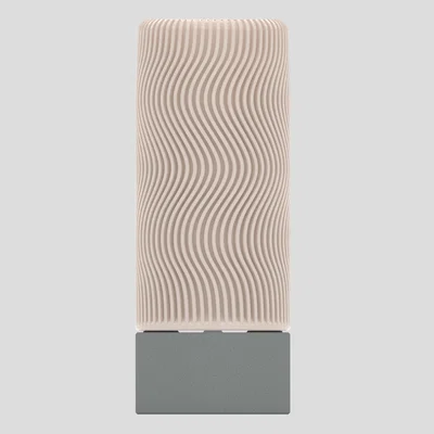 Đèn bàn gợn sóng (Wavy desk lamp)