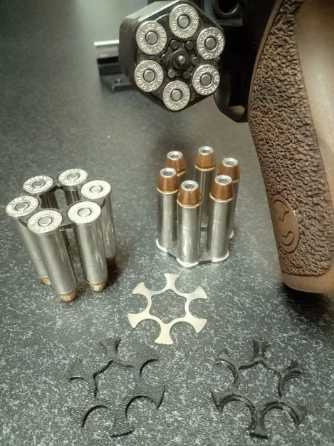 Rhino Moon Clip .357Mag - Kẹp Đạn Nhanh Cho Súng Ổ Xoay - Image 1