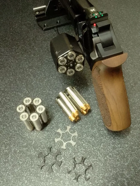 Rhino Moon Clip .357Mag - Kẹp Đạn Nhanh Cho Súng Ổ Xoay - Image 2