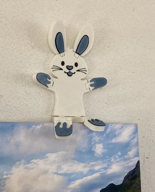 Flexi Rabbit Bunbun – Thỏ dẻo lắc lư in 3D - Image 2