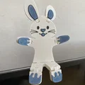 Flexi Rabbit Bunbun – Thỏ dẻo lắc lư in 3D - Thumbnail 3