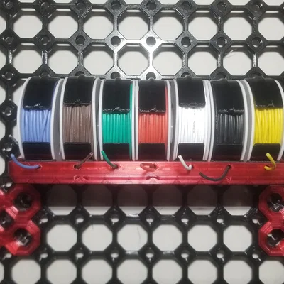 Kẹp Giữ Cuộn Dây Silicone Multiboard (Multiboard Silicone Wire Holder)