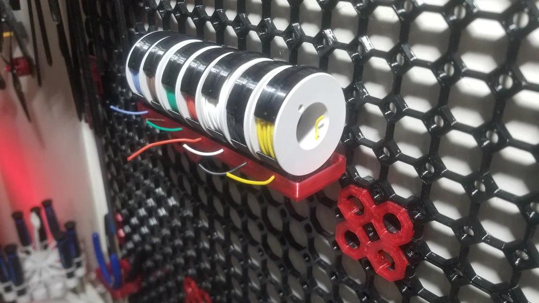 Kẹp Giữ Cuộn Dây Silicone Multiboard (Multiboard Silicone Wire Holder) - Image 3