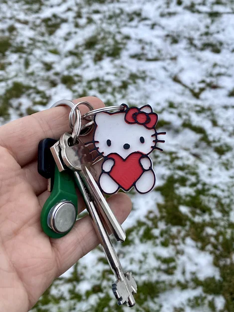 Hello Kitty – Móc khóa/Mặt dây chuyền dễ thương - Image 1