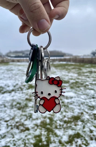 Hello Kitty – Móc khóa/Mặt dây chuyền dễ thương - Image 3