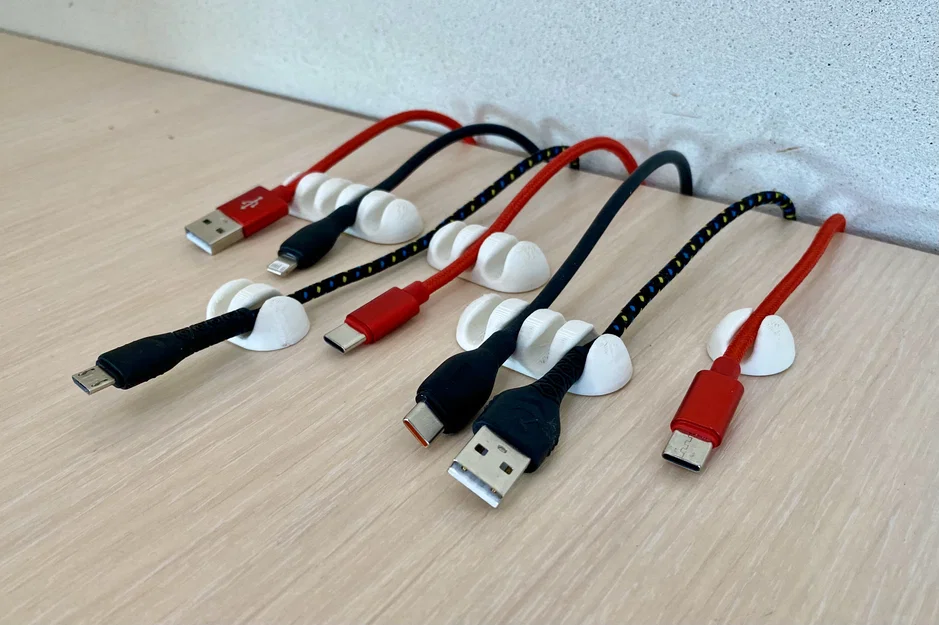 Kẹp giữ dây (Cable holder) cho bàn – nhiều kích cỡ - Image 1