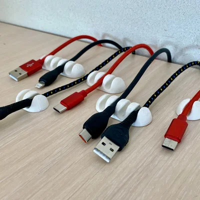 Kẹp giữ dây (Cable holder) cho bàn – nhiều kích cỡ