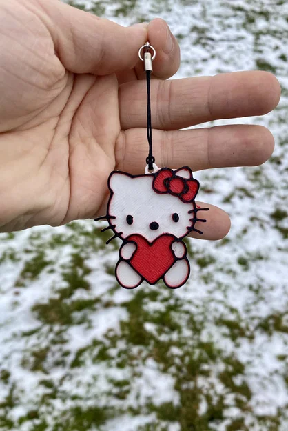 Hello Kitty – Móc khóa/Mặt dây chuyền dễ thương - Image 4