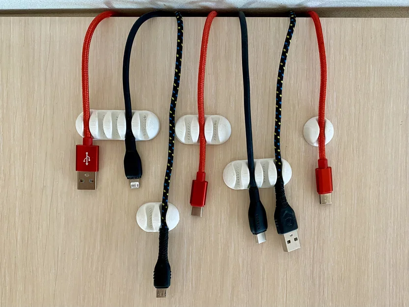 Kẹp giữ dây (Cable holder) cho bàn – nhiều kích cỡ - Image 9