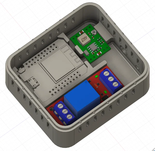 Hộp ESP D1 Mini kèm Relay và tùy chọn Buck Converter - Image 2