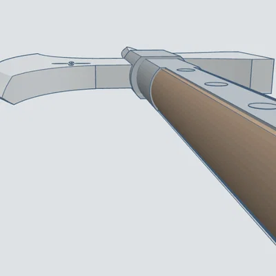 Rìu chiến (Poleaxe) - Phụ kiện độc đáo cho mô hình Dummy 13