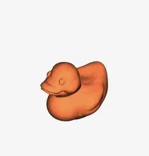 Mô hình chú vịt cao su (Rubber Ducky) dễ thương để in 3D - Image 1