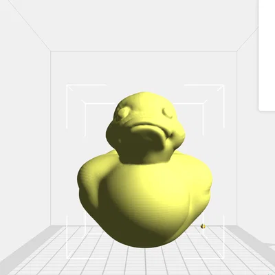 Mô hình chú vịt cao su (Rubber Ducky) dễ thương để in 3D