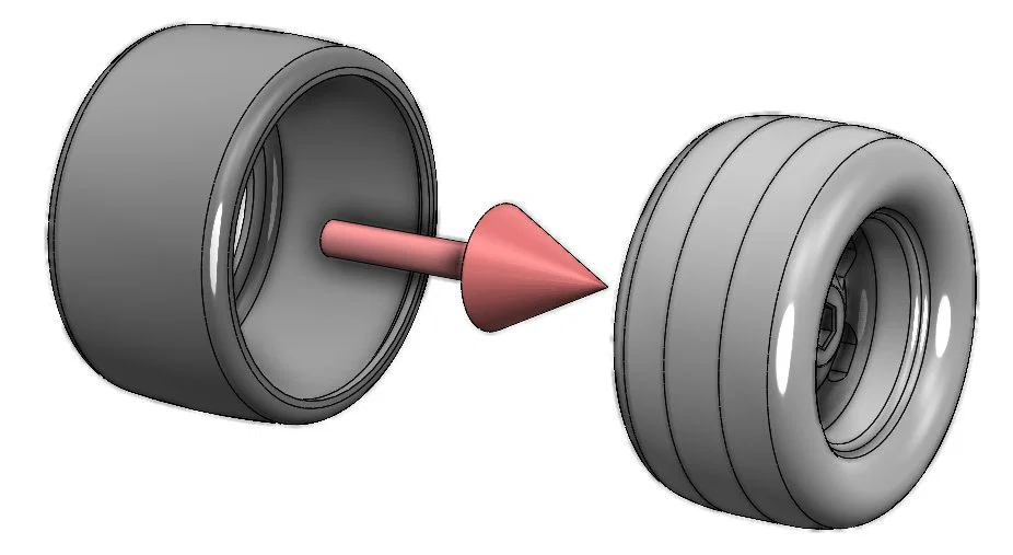 Ốp Skin Bánh Drift Slick cho Xe RC Traxxas - Image 2