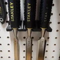 Giá treo pegboard cho bộ đục gỗ Stanley 3 món (lỗ 1/4") - Thumbnail 1
