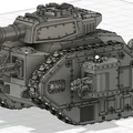 Xe tăng Imperial hạng trung tỉ lệ Epic Scale (Epic Scale Imperial Medium Tank) - Thumbnail 1