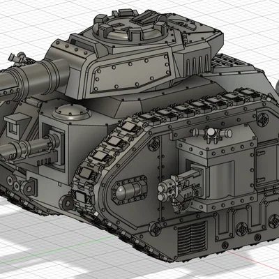 Xe tăng Imperial hạng trung tỉ lệ Epic Scale (Epic Scale Imperial Medium Tank)