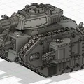 Xe tăng Imperial hạng trung tỉ lệ Epic Scale (Epic Scale Imperial Medium Tank) - Thumbnail 3