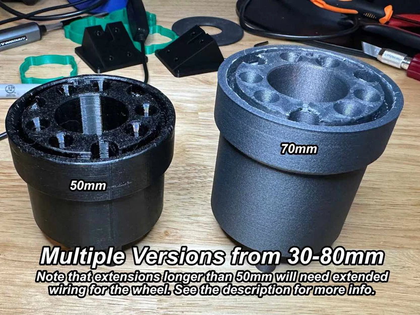 Thrustmaster Reinforced Wheel Hub Extension - Image 3