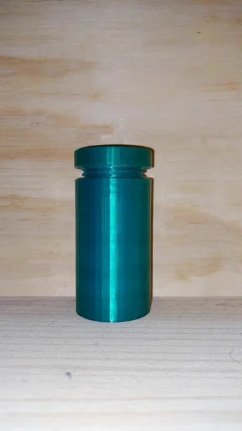 Hộp đựng đồ hình trụ có nắp vặn (Cilindro Con Rosca) - Tiện lợi, dễ in - Image 1