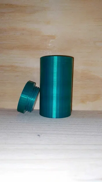 Hộp đựng đồ hình trụ có nắp vặn (Cilindro Con Rosca) - Tiện lợi, dễ in - Image 3