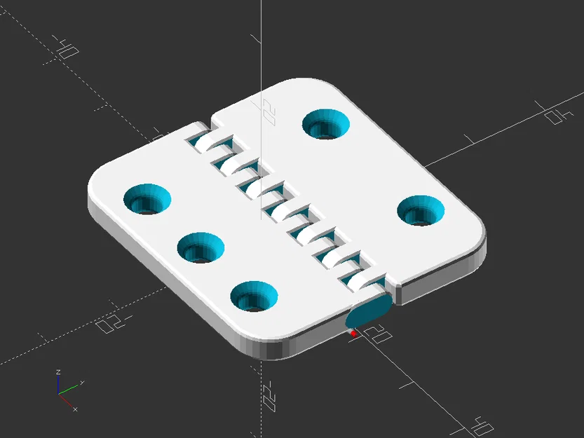 Mô hình dây xích dạng tấm (Plate link chain) in 3D linh hoạt - Image 4
