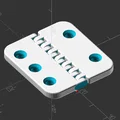 Mô hình dây xích dạng tấm (Plate link chain) in 3D linh hoạt - Thumbnail 4