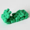 Mô hình dây xích dạng tấm (Plate link chain) in 3D linh hoạt - Thumbnail 5