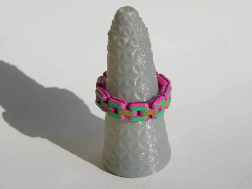 Mô hình dây xích dạng tấm (Plate link chain) in 3D linh hoạt - Image 6
