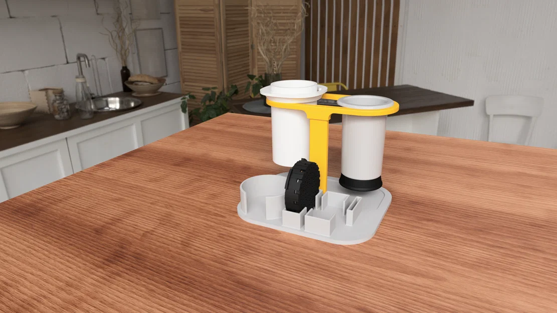 Khay đựng AeroPress Go: Tổ chức phụ kiện pha cà phê gọn gàng - Image 1