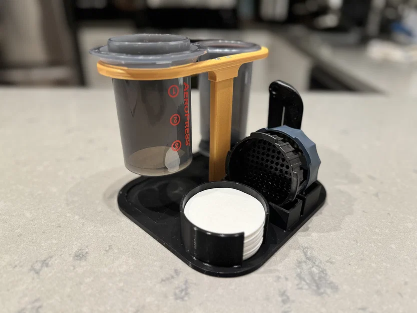 Khay đựng AeroPress Go: Tổ chức phụ kiện pha cà phê gọn gàng - Image 3