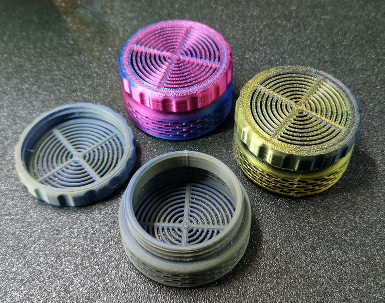 Hộp đựng hạt hút ẩm cho cuộn nhựa 3D 200-250g (kích thước 25mm) - Image 1