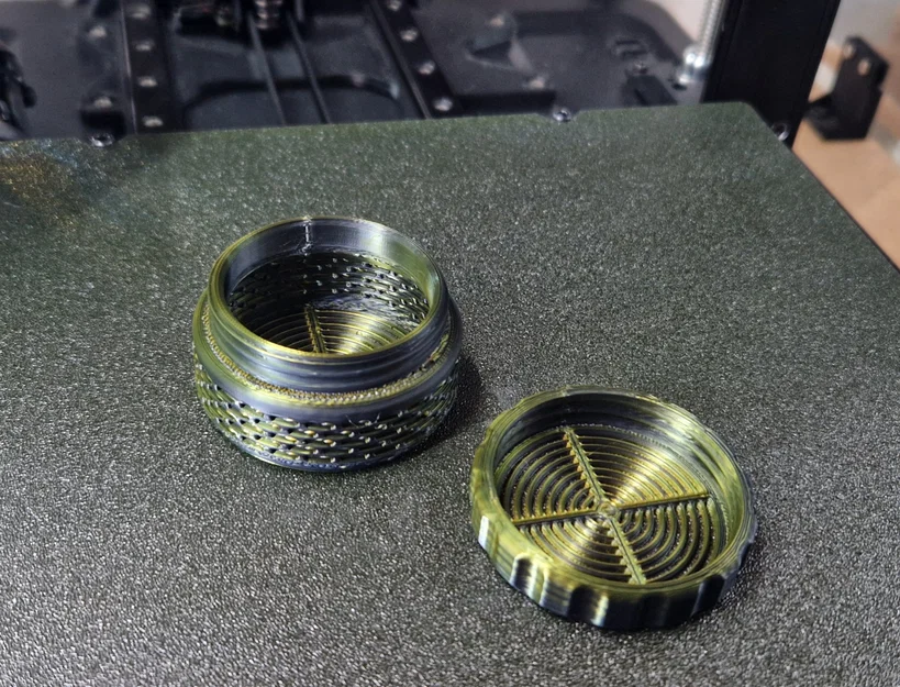 Hộp đựng hạt hút ẩm cho cuộn nhựa 3D 200-250g (kích thước 25mm) - Image 3